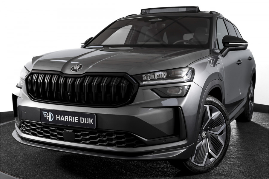 Škoda Kodiaq 1.5 TSI PHEV Sportline Business | S/K-Panodak | DCC+ | Dig. Cockpit | Adapt Cruise | Memory | Winterpakket | Camera | NAV + App. Connect | ECC | DAB | Elek. Trekhaak | Elek. Klep | LM 20" | 0767