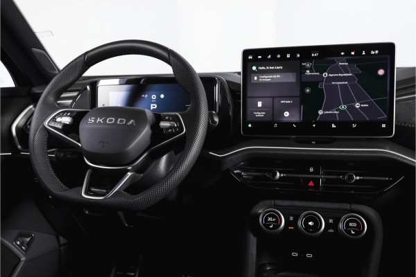 Škoda Kodiaq 1.5 TSI PHEV Sportline Business | S/K-Panodak | DCC+ | Dig. Cockpit | Adapt Cruise | Memory | Winterpakket | Camera | NAV + App. Connect | ECC | DAB | Elek. Trekhaak | Elek. Klep | LM 20" | 0767