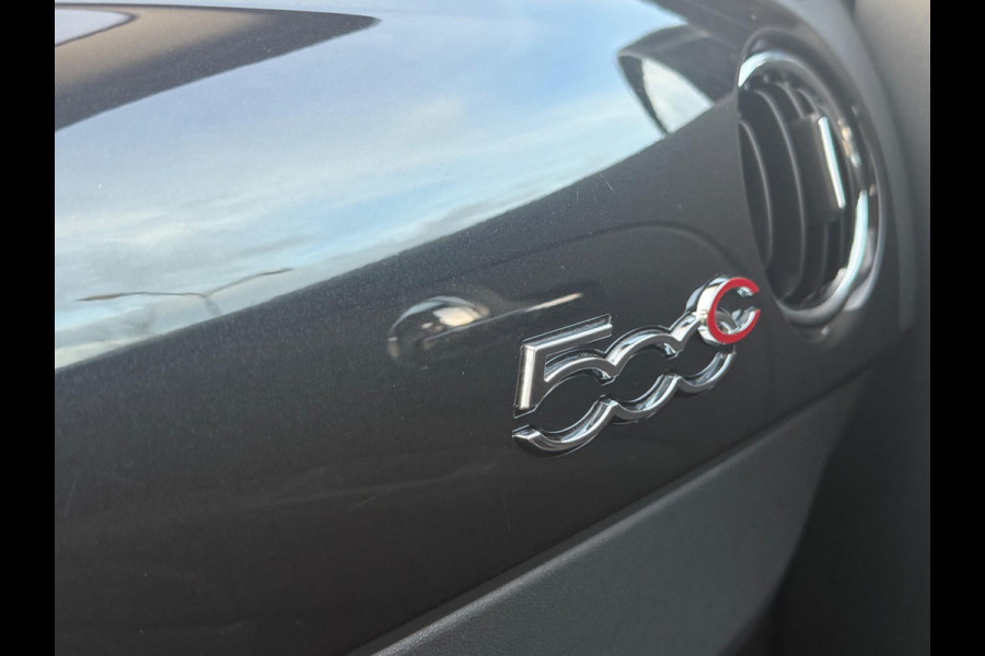 Fiat 500C 1.2 Popstar 4 cilinder , climaat control , cruisecontrol,16 inch, mooie uitvoering