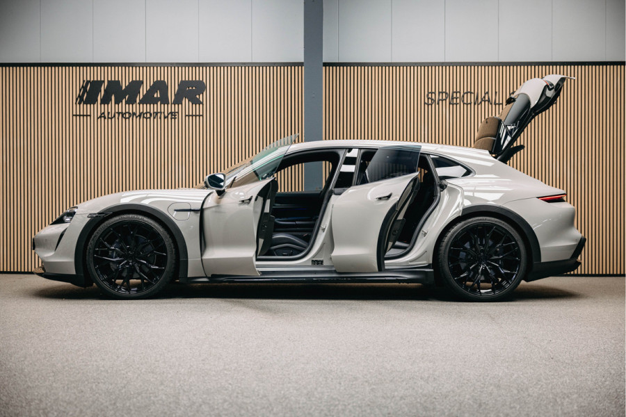 Porsche Taycan Cross Turismo 4 93 kWh | Sport Chrono | Stoelverwarming | Luchtvering | 360 camera |