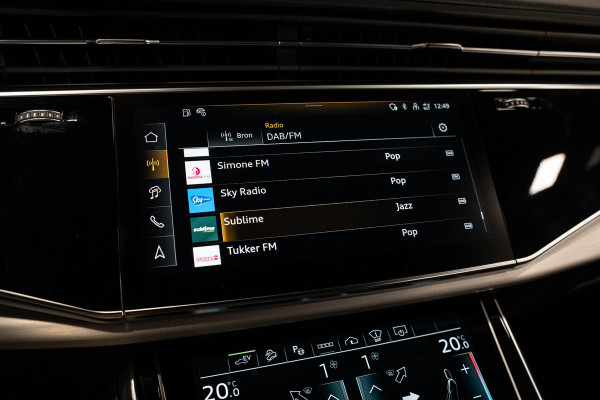 Audi Q8 55 TFSI e quattro Pro Line S *Vierwielbesturing / ABT 23'' / Bang & Olufsen / Panorama / Stoelventilatie / Head-up*