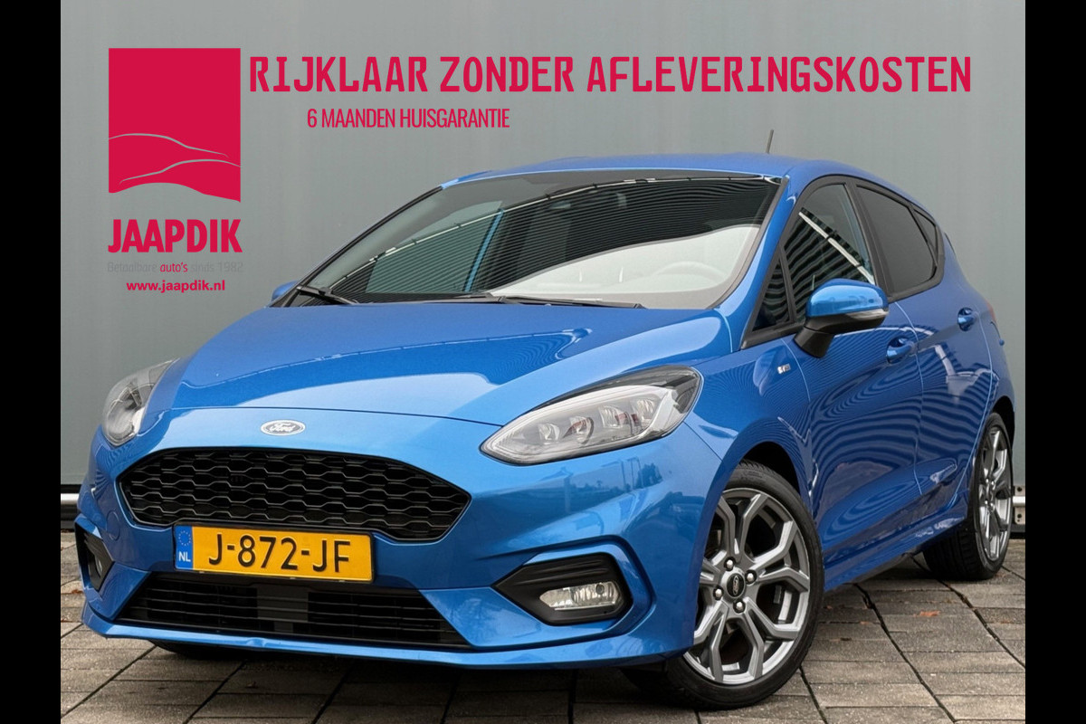 Ford Fiesta BWJ 2020 | 1.0T 124pk ST-Line X | CLIMA | NAVI | FULL LED | B&O | CARPLAY | STOELVERW | STUURWIEL VERW |