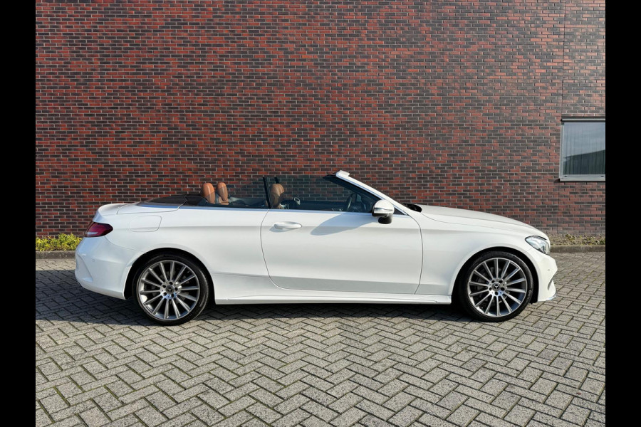 Mercedes-Benz C-Klasse Cabrio 180 Premium Plus AMG Airscarf Burmester 360 Camera Led High-performance