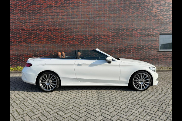 Mercedes-Benz C-Klasse Cabrio 180 Premium Plus AMG Airscarf Burmester 360 Camera Led High-performance