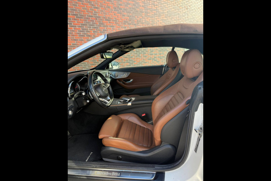 Mercedes-Benz C-Klasse Cabrio 180 Premium Plus AMG Airscarf Burmester 360 Camera Led High-performance
