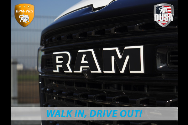 Dodge Ram | 1500 | Limited | Night | 3.0L Twin-Turbo I6 | High Output | | Passenger Display | 14,4 Touch Screen | Harman Kardon | RAMBOX Getoonde accessoires zijn verkrijgbaar tegen meerprijs