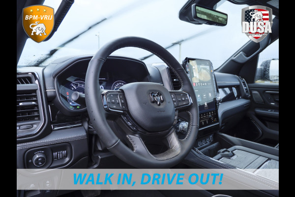 Dodge Ram | 1500 | Limited | Night | 3.0L Twin-Turbo I6 | High Output | | Passenger Display | 14,4 Touch Screen | Harman Kardon | RAMBOX Getoonde accessoires zijn verkrijgbaar tegen meerprijs