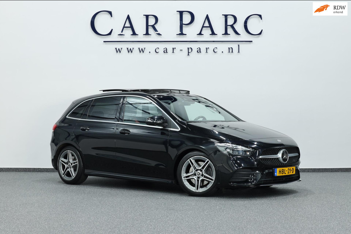 Mercedes-Benz B-Klasse 220 4MATIC AMG MULTIBEAM/VIRTUAL/SFEER/LEER+S.VERWARMING/18"/360 CAM/ACC/ECC/12 MDN GARANTIE!