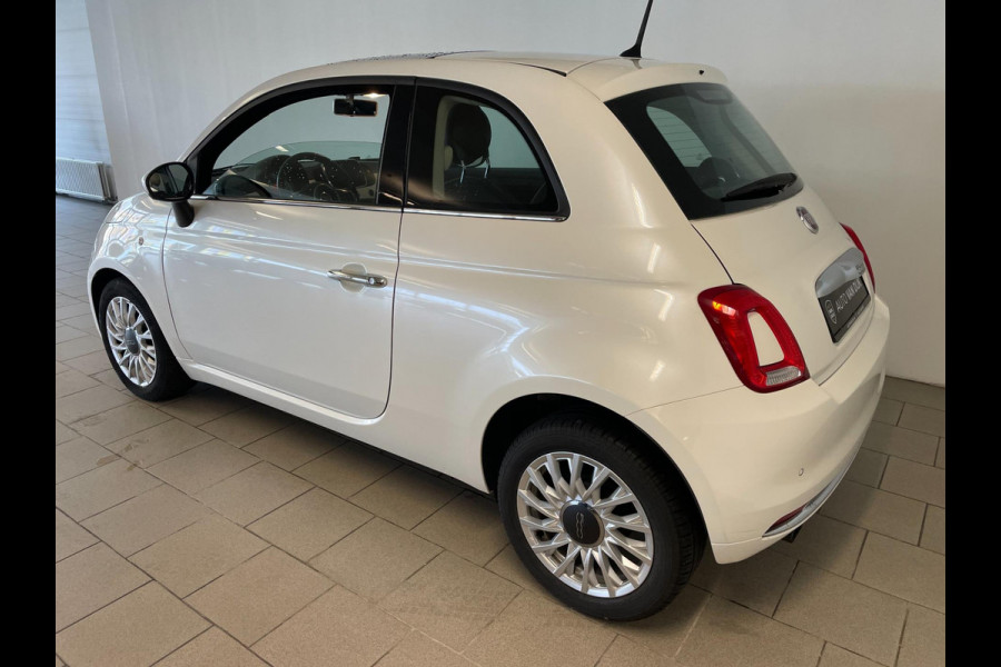 Fiat 500 0.9 TwinAir Turbo Lounge PANO AIRCO NAVI BLUETOOTH MULTI STUUR ELEK RAMEN CENT VERG VELGEN PDC ZEER NETTE AUTO