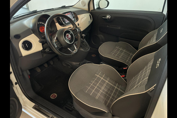 Fiat 500 0.9 TwinAir Turbo Lounge PANO AIRCO NAVI BLUETOOTH MULTI STUUR ELEK RAMEN CENT VERG VELGEN PDC ZEER NETTE AUTO