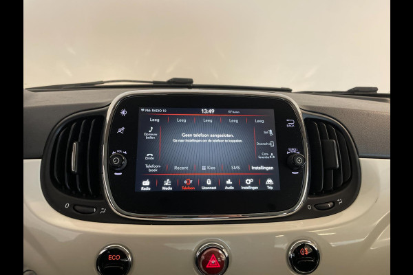 Fiat 500 0.9 TwinAir Turbo Lounge PANO AIRCO NAVI BLUETOOTH MULTI STUUR ELEK RAMEN CENT VERG VELGEN PDC ZEER NETTE AUTO