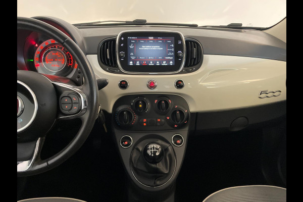 Fiat 500 0.9 TwinAir Turbo Lounge PANO AIRCO NAVI BLUETOOTH MULTI STUUR ELEK RAMEN CENT VERG VELGEN PDC ZEER NETTE AUTO
