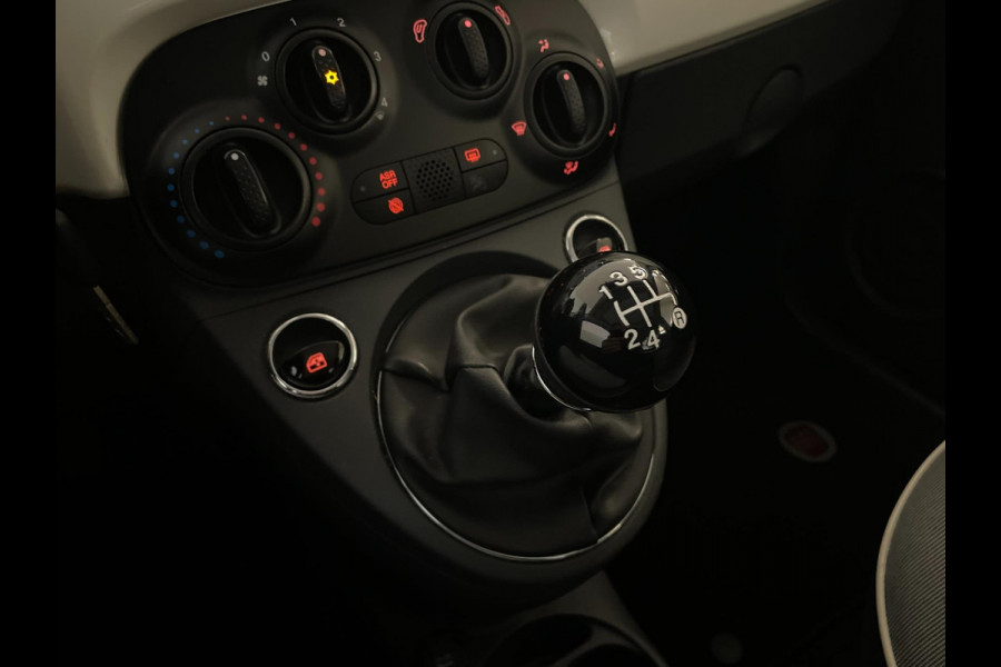 Fiat 500 0.9 TwinAir Turbo Lounge PANO AIRCO NAVI BLUETOOTH MULTI STUUR ELEK RAMEN CENT VERG VELGEN PDC ZEER NETTE AUTO