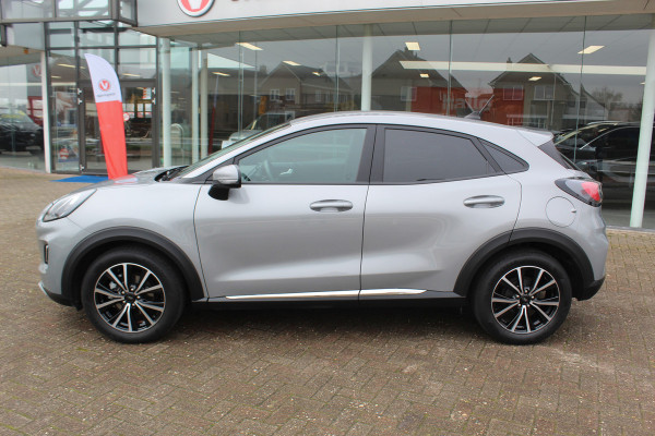 Ford Puma 1.0 EcoBoost Hybrid Titanium , 125pk , 1e Eigenaar Lane Assist, Airco, Cruise, Pdc Achter,Cruise control