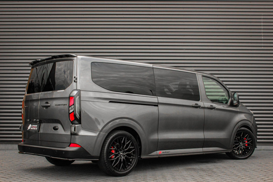 Ford Transit Custom 2.0 TDCI L2H1 136PK DC / DUBBEL CABINE / JB- EDITION / APPLE CARPLAY / 5- ZITS /MY2024/ CAMERA / FULL BLACK