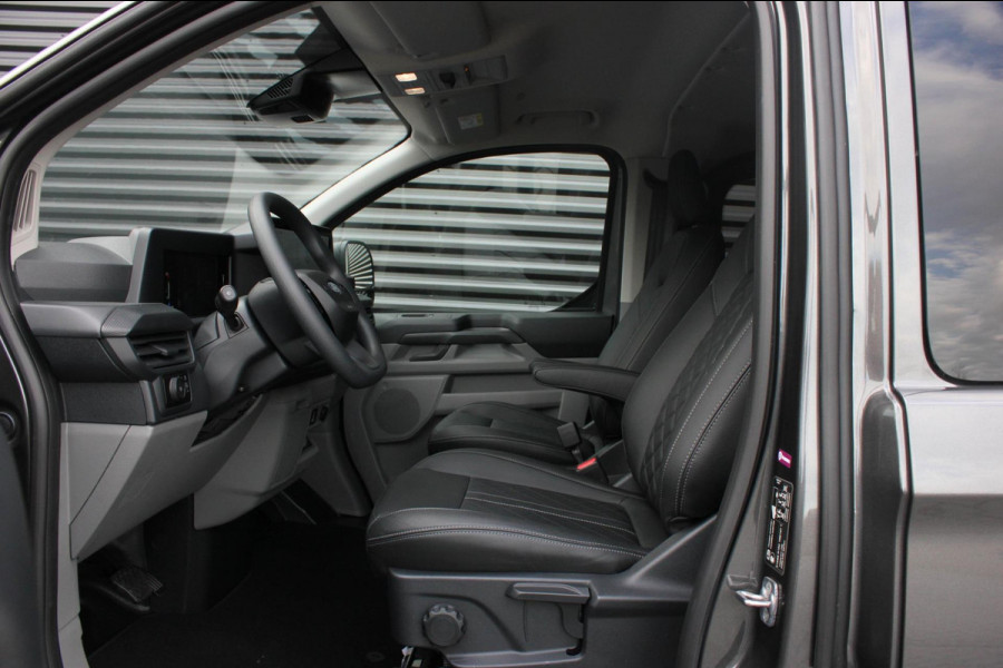 Ford Transit Custom 2.0 TDCI L2H1 136PK DC / DUBBEL CABINE / JB- EDITION / APPLE CARPLAY / 5- ZITS /MY2024/ CAMERA / FULL BLACK