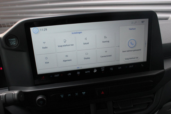 Ford Transit Custom 2.0 TDCI L2H1 136PK DC / DUBBEL CABINE / JB- EDITION / APPLE CARPLAY / 5- ZITS /MY2024/ CAMERA / FULL BLACK