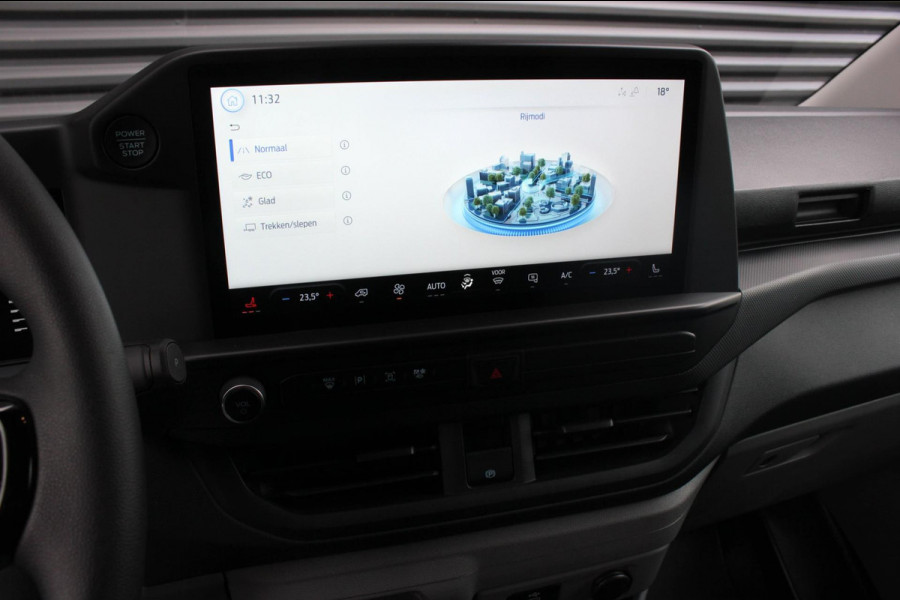 Ford Transit Custom 2.0 TDCI L2H1 136PK DC / DUBBEL CABINE / JB- EDITION / APPLE CARPLAY / 5- ZITS /MY2024/ CAMERA / FULL BLACK