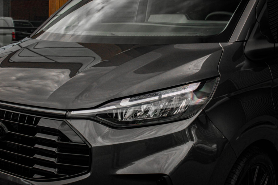 Ford Transit Custom 2.0 TDCI L2H1 136PK DC / DUBBEL CABINE / JB- EDITION / APPLE CARPLAY / 5- ZITS /MY2024/ CAMERA / FULL BLACK