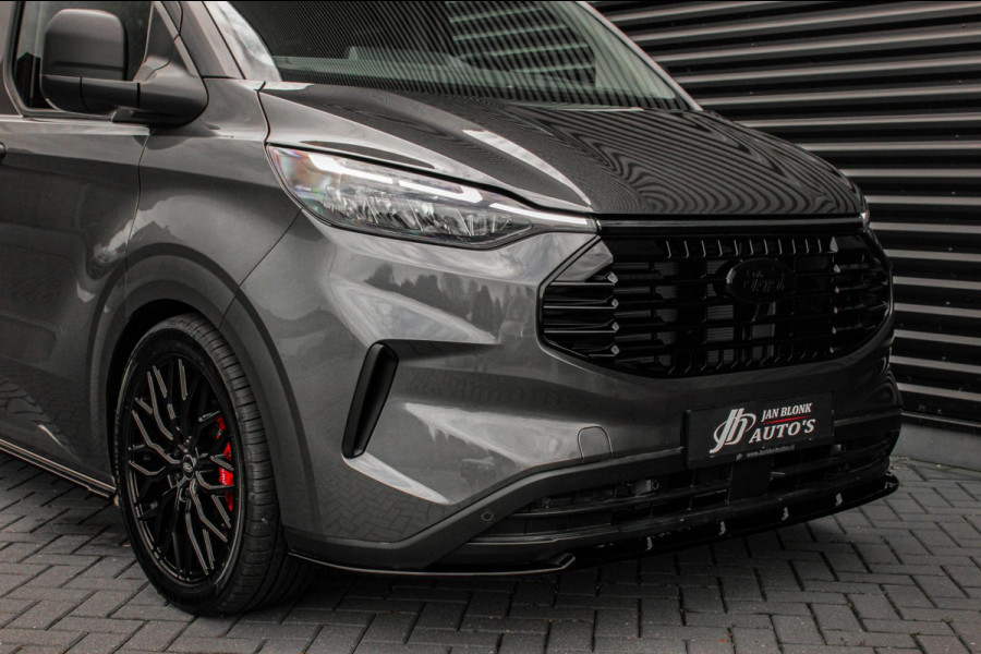 Ford Transit Custom 2.0 TDCI L2H1 136PK DC / DUBBEL CABINE / JB- EDITION / APPLE CARPLAY / 5- ZITS /MY2024/ CAMERA / FULL BLACK