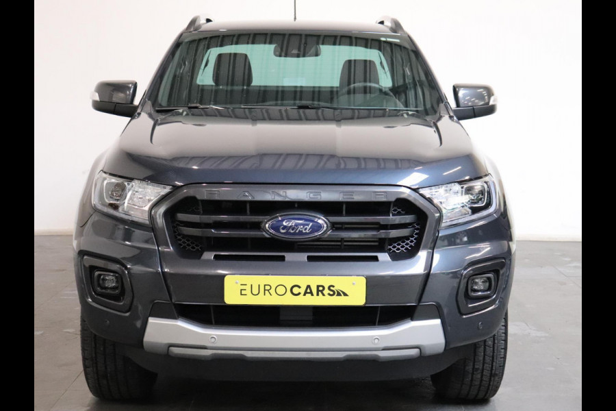 Ford Ranger 2.0 EcoBlue 213pk Wildtrak Supercab Automaat 4x4 Navigatie Camera Trekhaak Airco Bluetooth