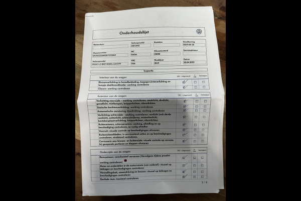 Volkswagen Polo 1.5 TSI Highline AUTOMAAT / CLIMA / CRUISE / STOELVERWARMING