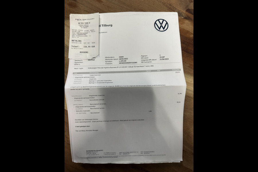Volkswagen Polo 1.5 TSI Highline AUTOMAAT / CLIMA / CRUISE / STOELVERWARMING