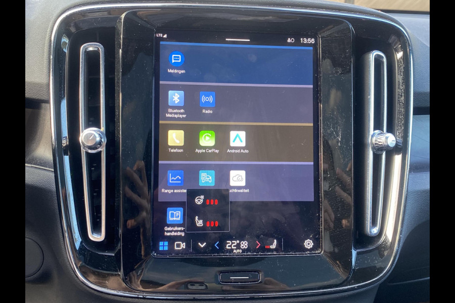 Volvo C40 Recharge Plus 69 kWh STOEL/ STUURVERW. | PANO| WARMTEPOMP| ELEK. TREKHAAK| ELEK. ACHTERKLEP| DODE HOEK|