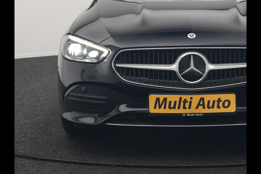 Mercedes-Benz C-Klasse Estate 300e Facelift Plug In Hybrid 313pk Dealer O.H PHEV | Trekhaak Af Fabriek | Adaptive Cruise | Burmester Soundsystem |  Digital LED | Camera | Sportstoelen Verwarmd | Sfeerverlichting | Pilot Assist | Navigatie | Virtual | DAB |