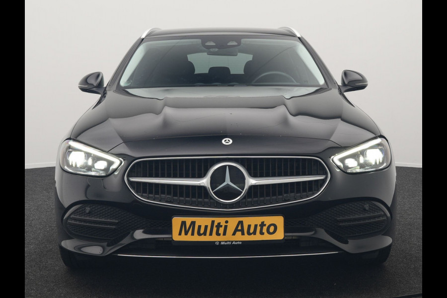 Mercedes-Benz C-Klasse Estate 300e Facelift Plug In Hybrid 313pk Dealer O.H PHEV | Trekhaak Af Fabriek | Adaptive Cruise | Burmester Soundsystem |  Digital LED | Camera | Sportstoelen Verwarmd | Sfeerverlichting | Pilot Assist | Navigatie | Virtual | DAB |