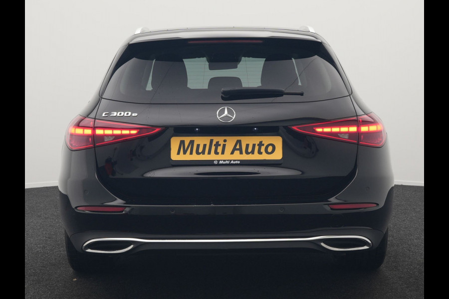 Mercedes-Benz C-Klasse Estate 300e Facelift Plug In Hybrid 313pk Dealer O.H PHEV | Trekhaak Af Fabriek | Adaptive Cruise | Burmester Soundsystem |  Digital LED | Camera | Sportstoelen Verwarmd | Sfeerverlichting | Pilot Assist | Navigatie | Virtual | DAB |