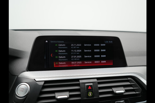 BMW X3 xDrive30e M Sport Plug In Hybrid 293pk Dealer O.H. PHEV | Trekhaak Af Fabriek | Adaptive Cruise | Camera | Apple Carplay | Lederen Sportstoelen Verwarmd | Sfeerverlichting |  Navigatie |