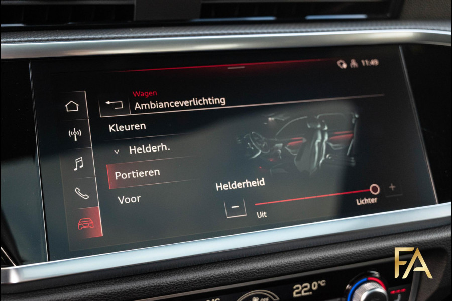 Audi Q3 Sportback 45 TFSI e S tronic line PANO|Sfeer|MatrixLED|Blackpackage