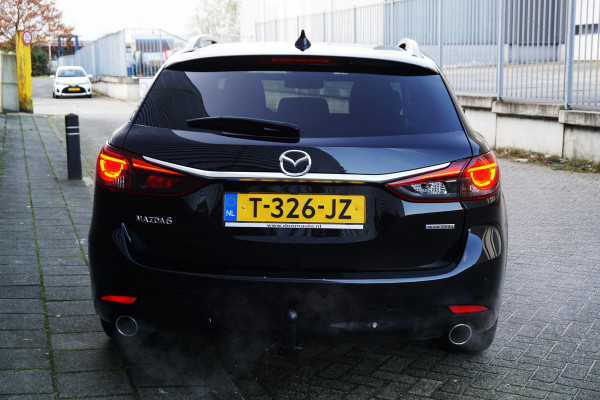 Mazda 6 Sportbreak 2.0 SkyActiv-G 165 Zwart metallic/Trekhaak/Head-Up /Nederlandse auto.