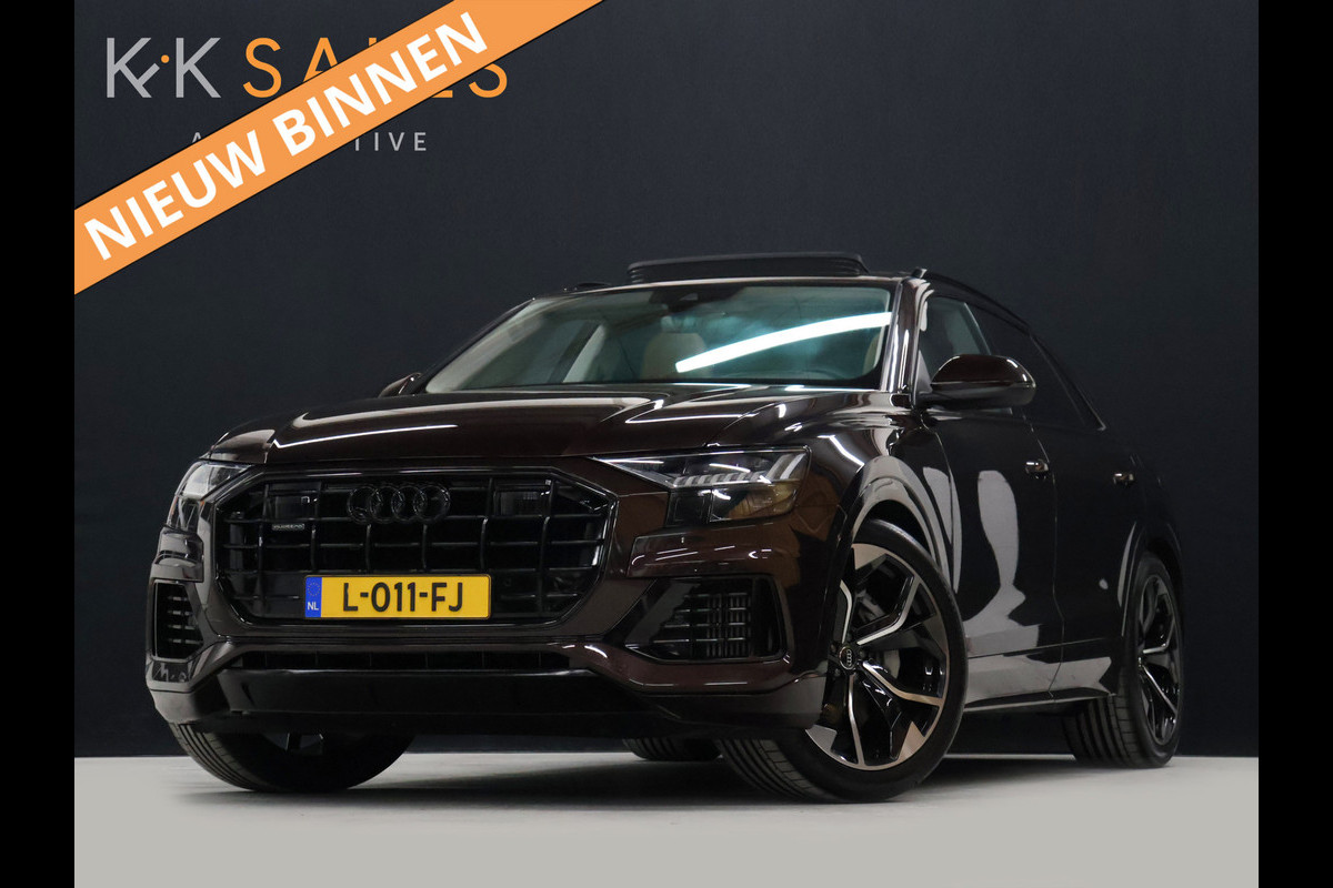 Audi Q8 55 TFSI e quattro Pro Line Plus [SCHUIFKANTELDAK, MEMORY SEATS, ADAPTIVE CRUISE CONTROL, PDC V+A, CAMERA, BANG & OLUFSEN, APPLE CARPLAY, ANDROID AUTO, NIEUWSTAAT]
