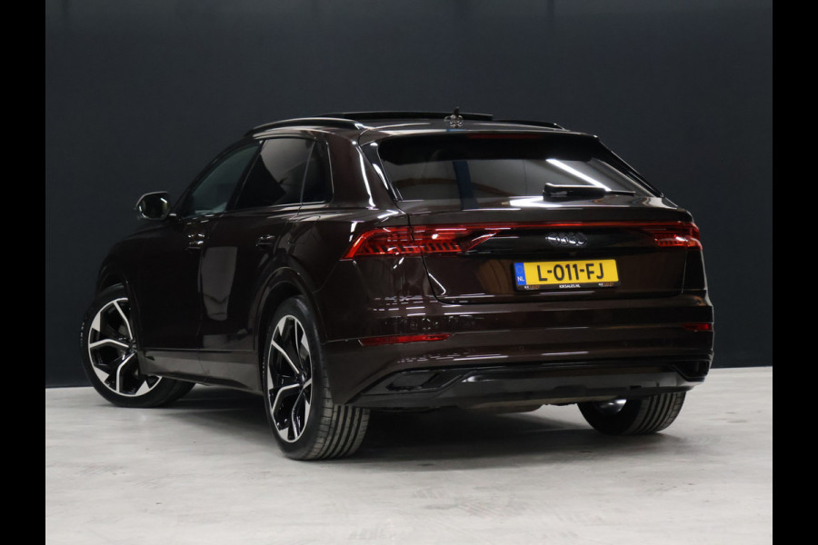 Audi Q8 55 TFSI e quattro Pro Line Plus [SCHUIFKANTELDAK, MEMORY SEATS, ADAPTIVE CRUISE CONTROL, PDC V+A, CAMERA, BANG & OLUFSEN, APPLE CARPLAY, ANDROID AUTO, NIEUWSTAAT]