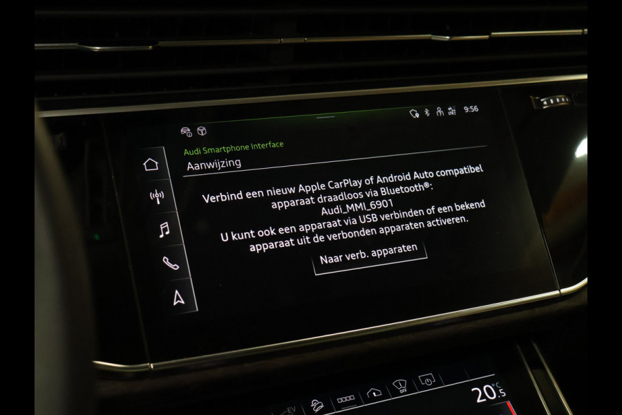 Audi Q8 55 TFSI e quattro Pro Line Plus [SCHUIFKANTELDAK, MEMORY SEATS, ADAPTIVE CRUISE CONTROL, PDC V+A, CAMERA, BANG & OLUFSEN, APPLE CARPLAY, ANDROID AUTO, NIEUWSTAAT]