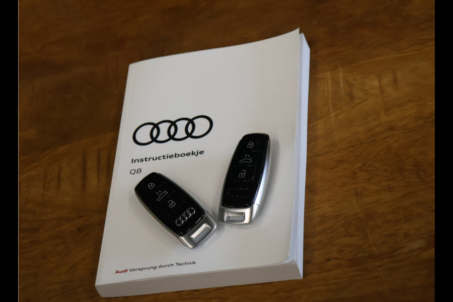 Audi Q8 55 TFSI e quattro Pro Line Plus [SCHUIFKANTELDAK, MEMORY SEATS, ADAPTIVE CRUISE CONTROL, PDC V+A, CAMERA, BANG & OLUFSEN, APPLE CARPLAY, ANDROID AUTO, NIEUWSTAAT]