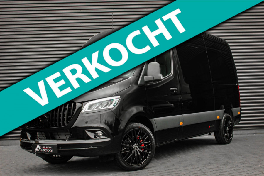 Mercedes-Benz Sprinter 317 CDI L2H2 RWD 170PK FULL BLACK JB-EDITION / 3500KG / NEW / DIRECT RIJDEN / NAVIGATIE / PDC / FULL / LED