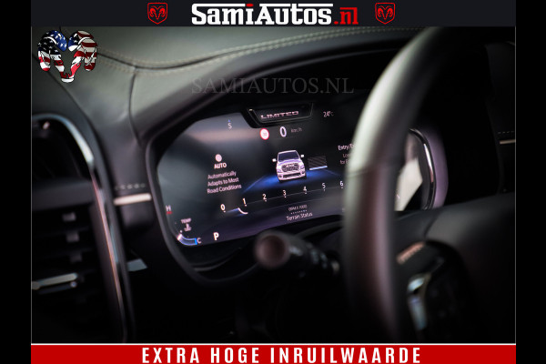 Dodge Ram 1500 1500 Limited Night High Output 540HP 706Nm | Massage + Full Option | De Meest Luxe en Volle Pick-Up in zijn Klasse | Comfortabele Dubbele Cabine met Royale 5 Zitplaatsen | BPM vrij | Nu Leverbaar uit Voorraad | Voorraad Nr 2352 - 7649