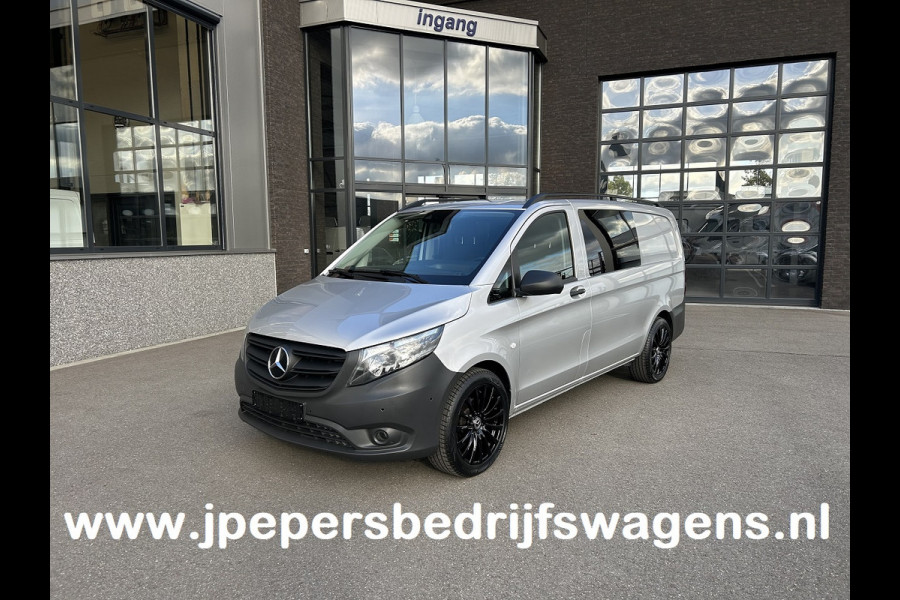 Mercedes-Benz Vito 116 CDI Lang Dubbele cabine / Distronic / Camera / Parkeersensoren / Navigatie / Airco / LMV