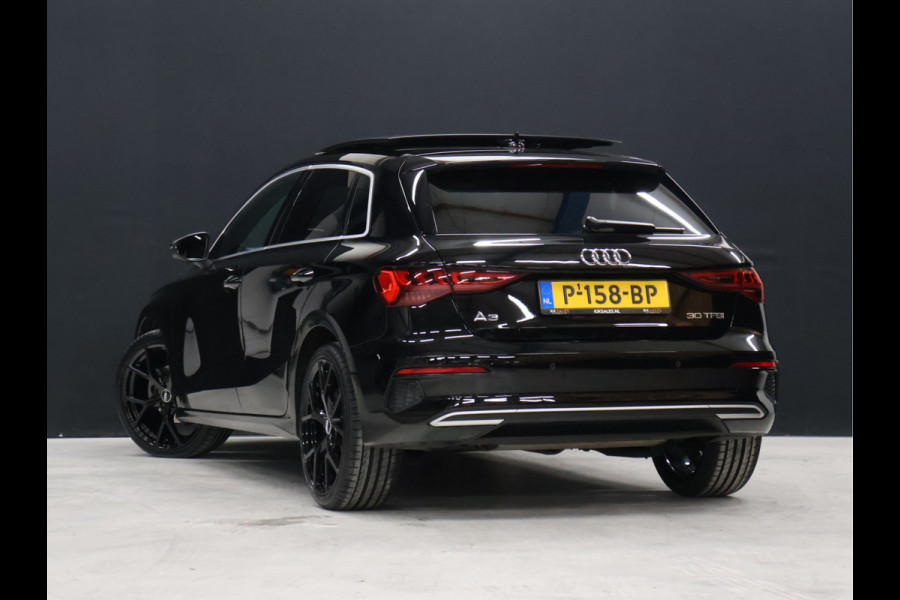 Audi A3 Sportback 30 TFSI Sport [PANORAMADAK, APPLE CARPLAY, VERKEERSBORDDETECTIE, DIGITAL DASHBOARD,NIEUWSTAAT]