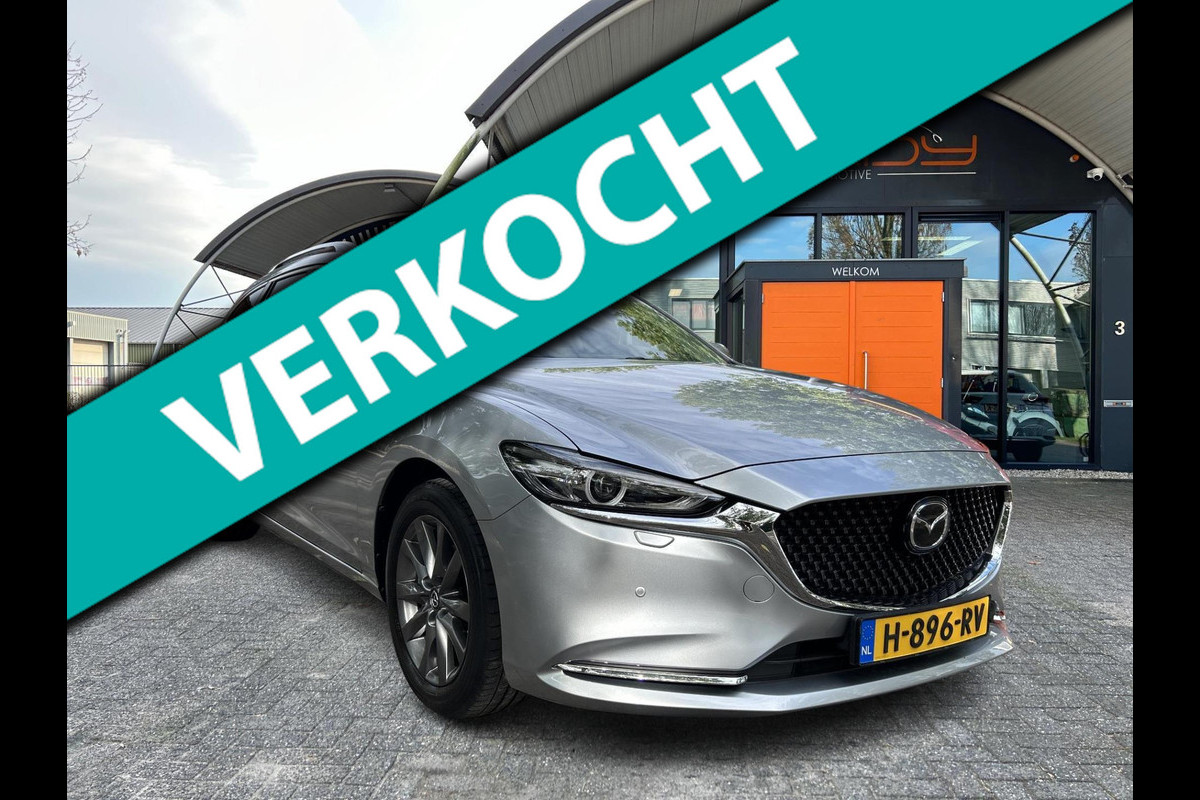 Mazda 6 Sportbreak 2.0 SkyActiv-G 165 Comfort NL-Auto Automaat Apple Carplay / android Rijklaarprijs!