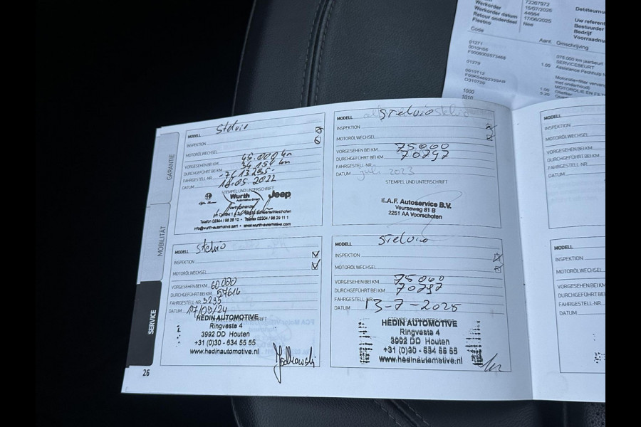 Alfa Romeo Stelvio 2.0 T AWD Super Q4| BOMVOL| STOEL/ STUURVERW.| ELEK. ACHTERKLEP| CAMERA| MEM. STOEL| DODE HOEK| APPLE CARPLAY|