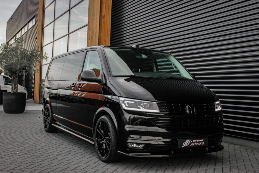 Volkswagen Transporter 2.0 TDI L2H1 30 DC BULLI 150PK DUBBEL CABINE / LEDEREN BEKLEDING / PDC / VERLAGINGSVEREN / APPLE CARPLAY /