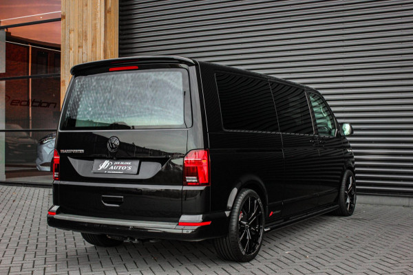Volkswagen Transporter 2.0 TDI L2H1 30 DC BULLI 150PK DUBBEL CABINE / LEDEREN BEKLEDING / PDC / VERLAGINGSVEREN / APPLE CARPLAY /