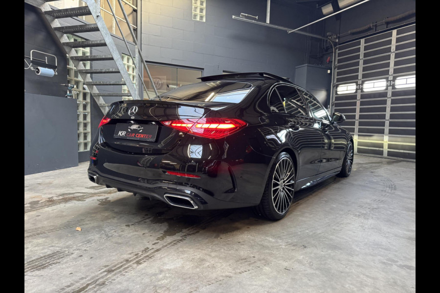 Mercedes-Benz C-Klasse 200 AMG PANO-CARBON-TREKHAAK