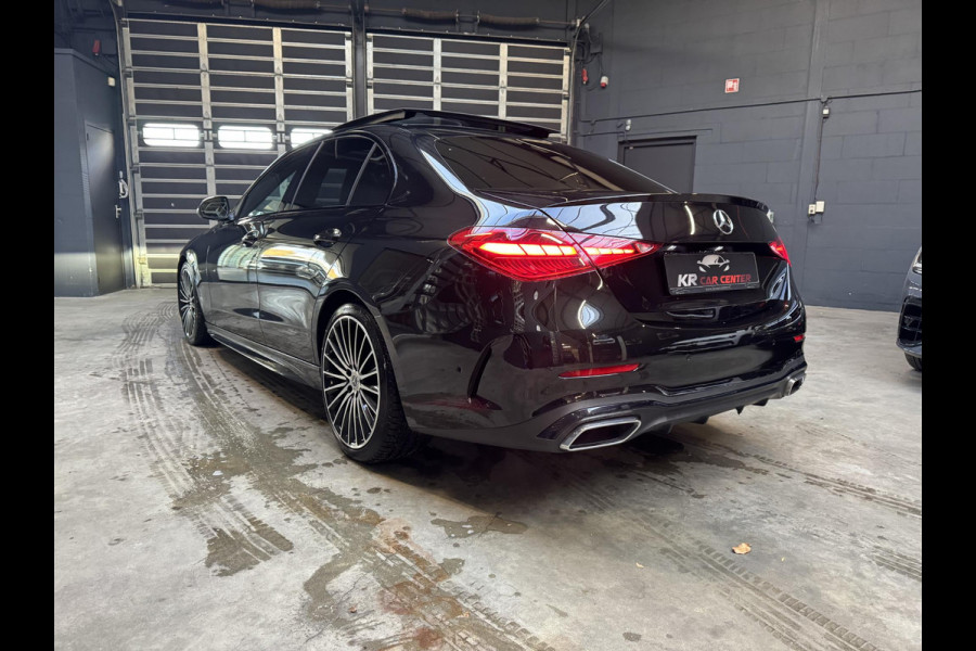 Mercedes-Benz C-Klasse 200 AMG PANO-CARBON-TREKHAAK