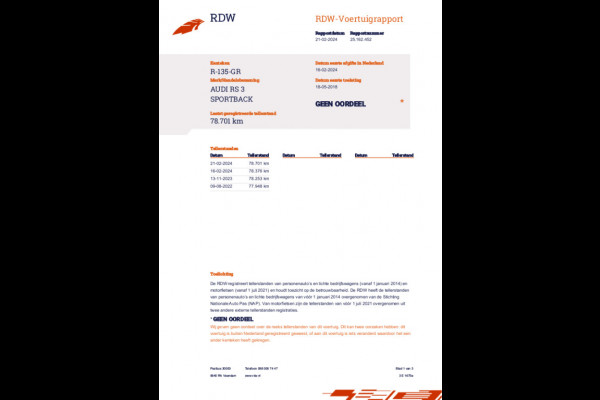 Audi A3 Sportback 2.5 TFSI RS 3 quattro*Pano*Rs-Seats*530PK*Mat Grey*VOL*