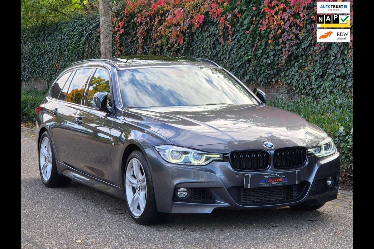 BMW 3-serie F31 M Sport Pano CarPlay H&Kardon NAP GARANTIE inbeg. Pre LCI Leder TOP STAAT Lease Inruil Mog.